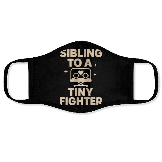 NICU Sibling Preemie Big Brother Big Sister Face Masks