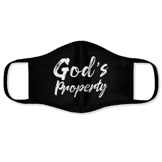 God's Property 152-1 Face Masks