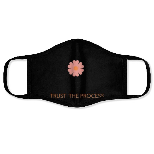 Trust the Process Blossom Face Masks