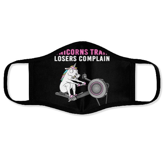 Unicorns Gym Unicorn Face Masks