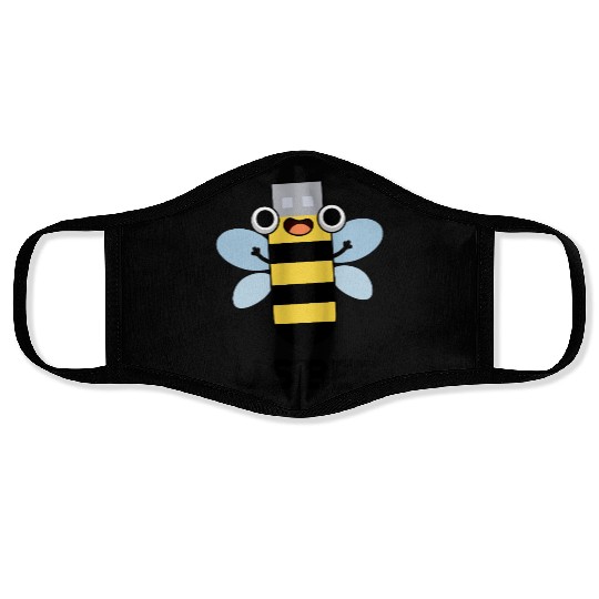 US Bee Funny USB Technical Pun Face Masks