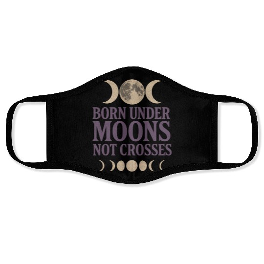Pagan Pride Wiccan Lifestyle Earth Magic Witch Face Masks