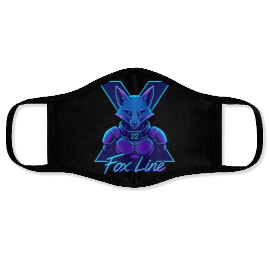 Fox Line Neon X22 Face Masks