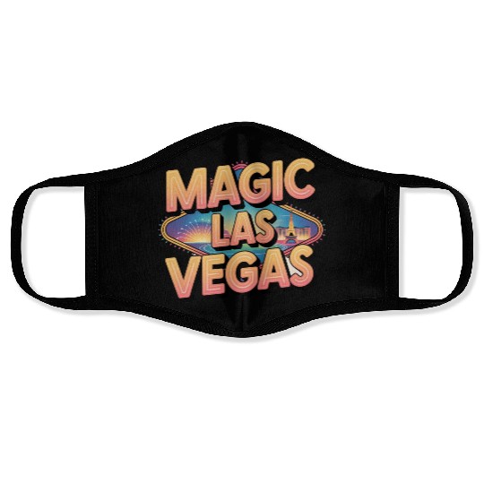 Magic Las Vegas Face Masks