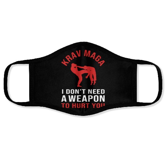 Israel Martial Arts Krav Maga Face Masks