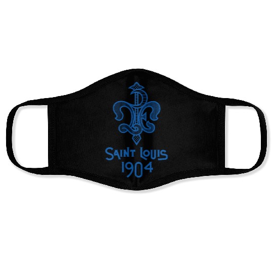 St. Louis 1904 Games - LPE Blue Face Masks