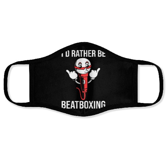 Beatbox Hip Hop Street Style Beatboxer Face Masks