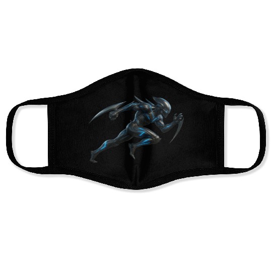 Velocity Alien (Speedster) hyper realistic Face Masks