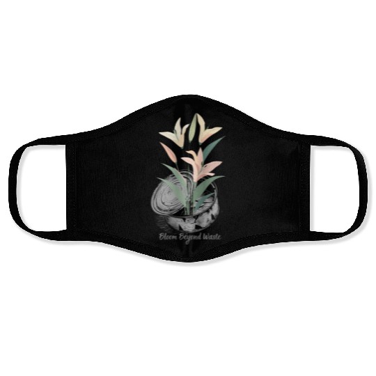 Lily Can Recycle Sustainable Floral Design Eco Art Face Masks