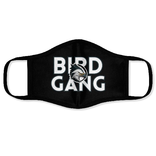 Eagle Head Bird Gang Logo Design Face Masks