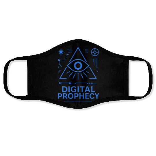 Digital Prophecy Face Masks