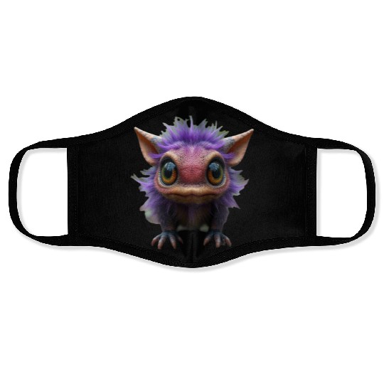 Cutie Creature - Purple Face Masks