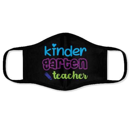 Proud Kindergarten Teacher – Back to School Face Masks