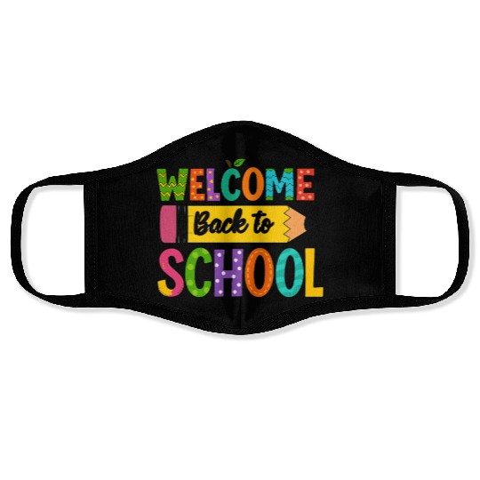 Welcome Back to School Face Masks