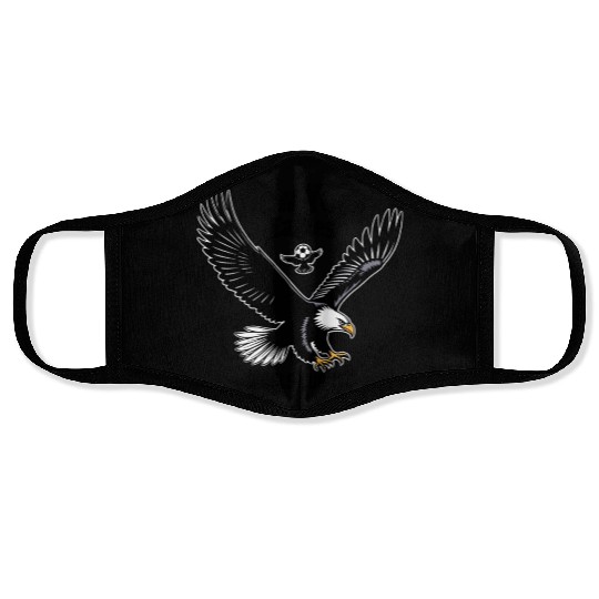 Patriotic Eagle Soccer Face Masks – USA World Cup 2026