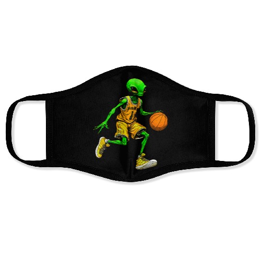 Basketball player Alien Face Masks