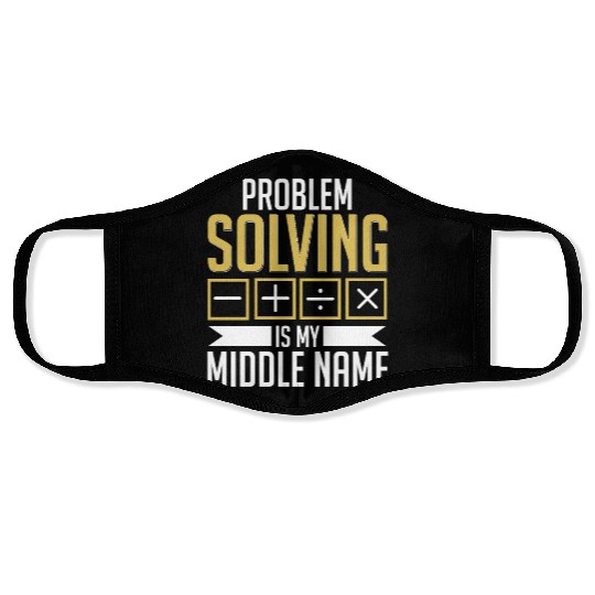 Mathematician Math Teacher Mathematics Face Masks