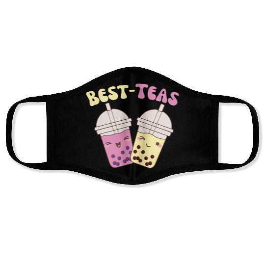 Best-Teas Cute Kawaii Bubble Tea Boba Tea Face Masks