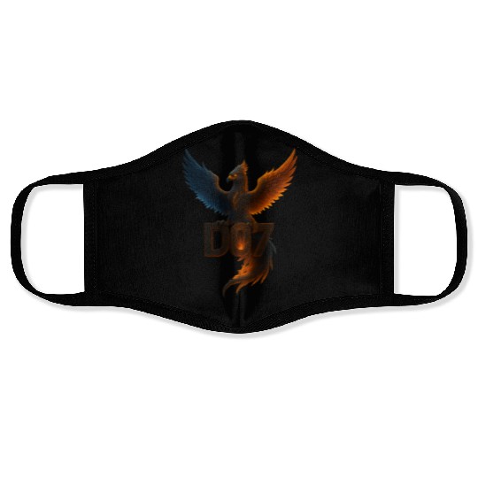 DO7 the Phoenix Rising Face Masks