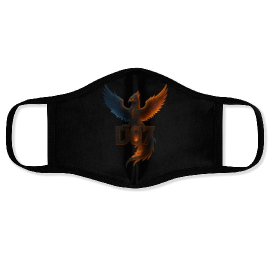 DO7 the Phoenix Rising Face Masks