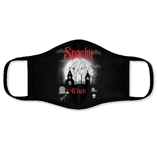 Spooky Club – Gothic Graveyard V Face Masks