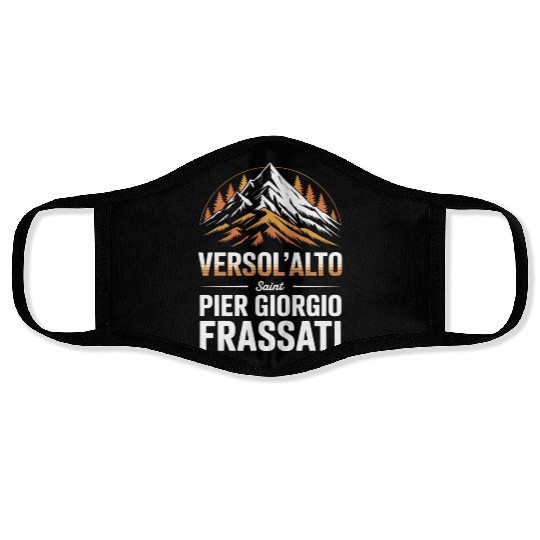 Vercollio Saint Pier Giorgio Design Face Masks