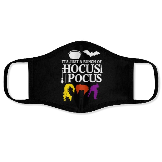 Hocus Pocus Haloween Party Face Masks