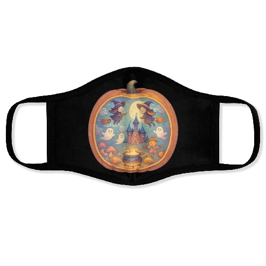 Baby Friendly Halloween Fairy Face Masks Design