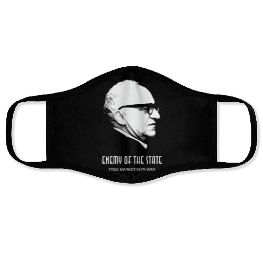 Freedom Liberty Capitalism Libertarian Anarchy Face Masks