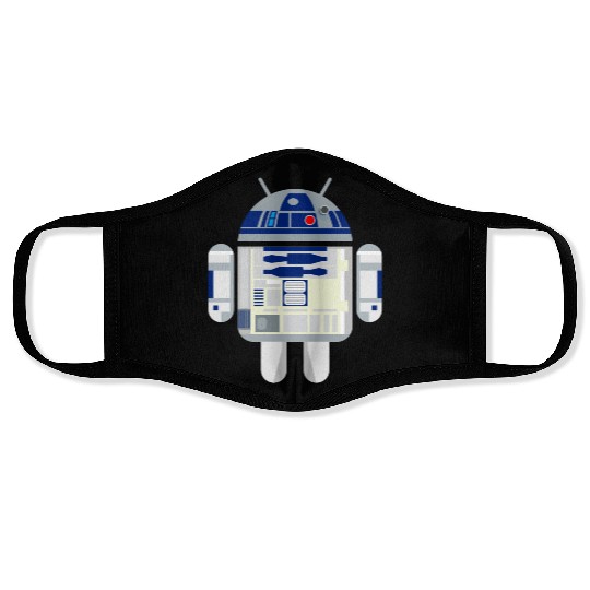 R2D2 Android Face Masks