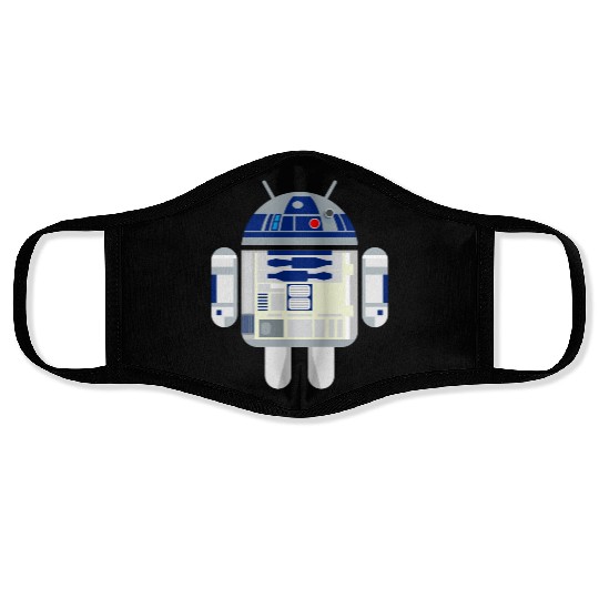 R2D2 Android Face Masks