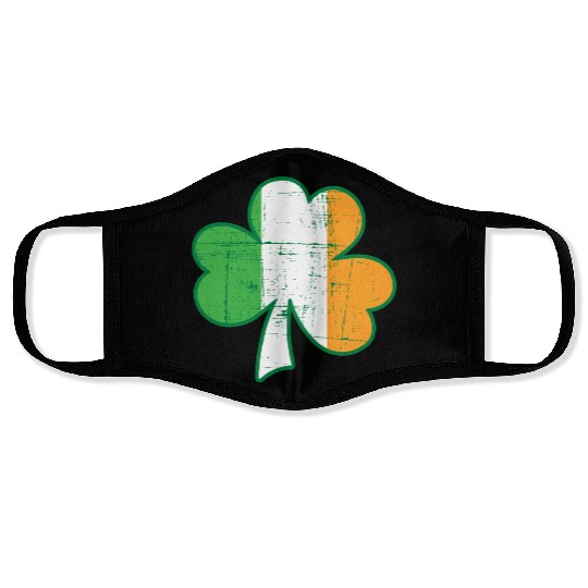 Irish flag Face Masks