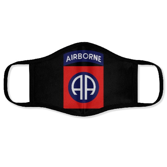 82nd Airborne Face Masks