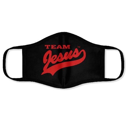 Team Jesus Face Masks