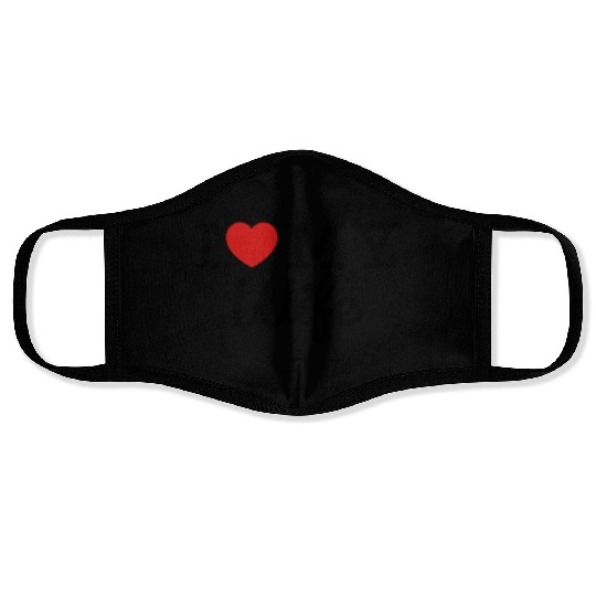 I Love My Wife Face Masks