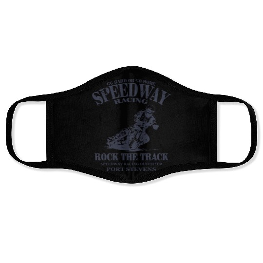 Speedway Racing Face Masks