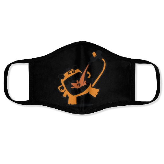 Beer Monkey Face Masks