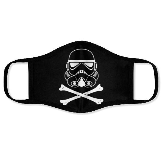 Storm Trooper Skull and Bones Face Masks