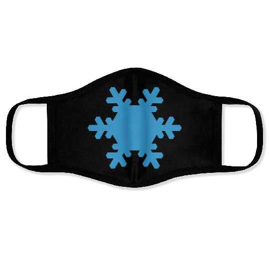 Snowflake Face Masks