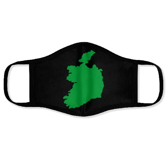 Ireland Solid Face Masks