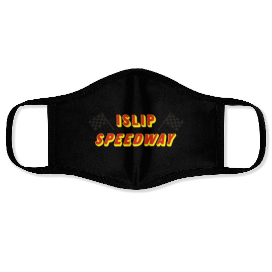Islip Speedway Face Masks