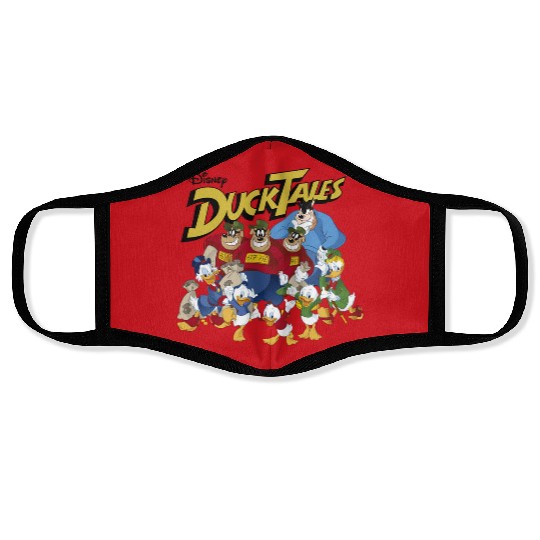 Disney DuckTales Characters Classic Group Face Masks