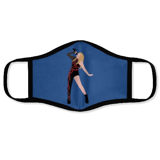 Eras tour reputation Face Masks