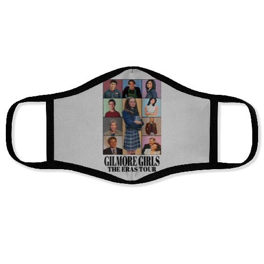 Black _ Gilmore Girls Eras Tour , Eras Tour GG Edition, Rory Gilmore , Eras Tour , Sw Face Masks
