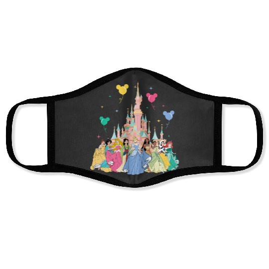 Disney Princess Face Masks, Disneyland Face Masks
