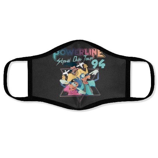 Disney Powerline Stand Out Tour 94 Face Masks, Comfort Colors Face Masks