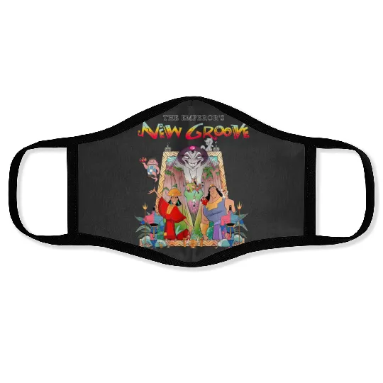 Retro Disney Emperor's New Groove Yzma, Disney The Emperor's New Groove Villains Face Masks