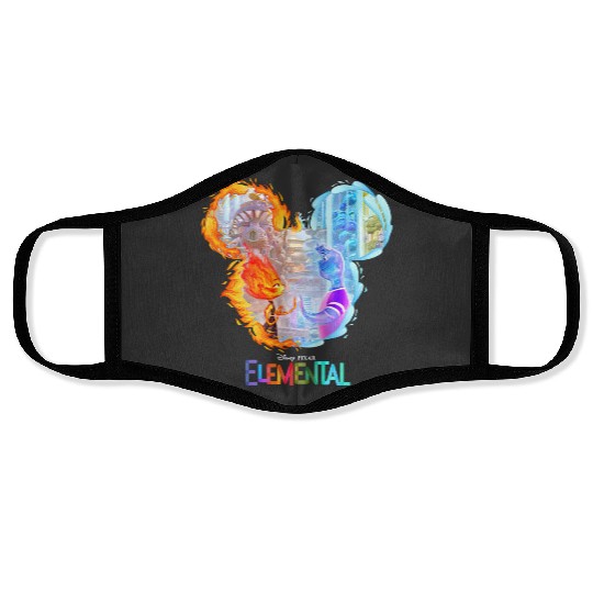 Disney Elemental 2023 Face Masks, Disney Pixar Elemental Face Masks