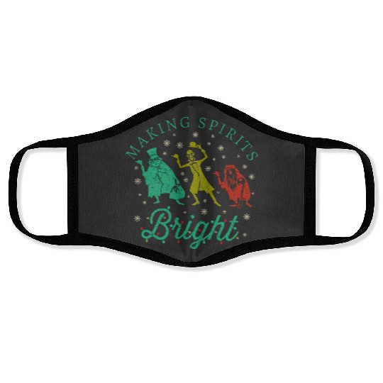 The Haunted Mansion Face Masks, Disneyland Christmas Face Masks