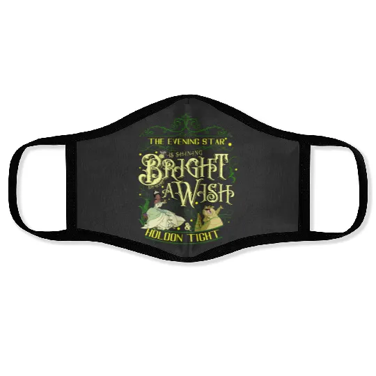 Tiana Princess Face Masks, Tiana Face Masks, Disney Tiana Face Masks